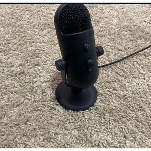 Onn Microphone Black Computer Mic, Podcast‎ Mic, Video Mic